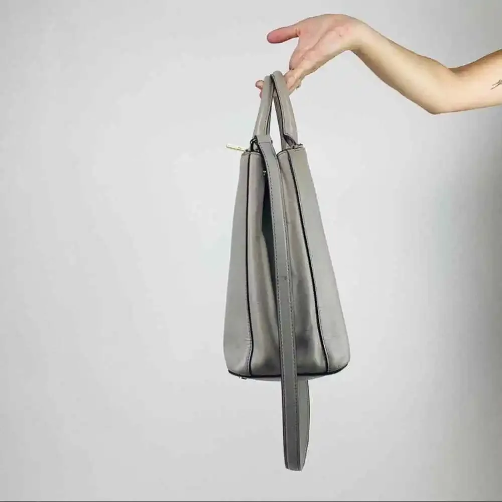 Tory Burch gray convertible shoulder crossbody bag - Picture 3 of 7